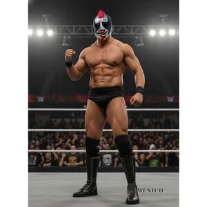 Luchador Mask Psycho Clown  b3
